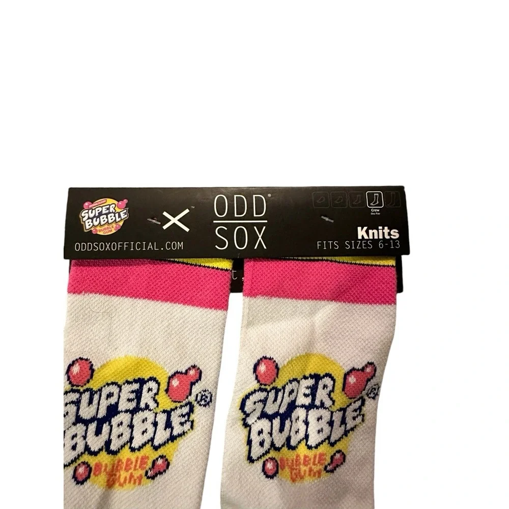 Odd Sox,‎ Super Bubble Fun Themed Dress Socks Novelty Gift Brand New W/ Tags NWT